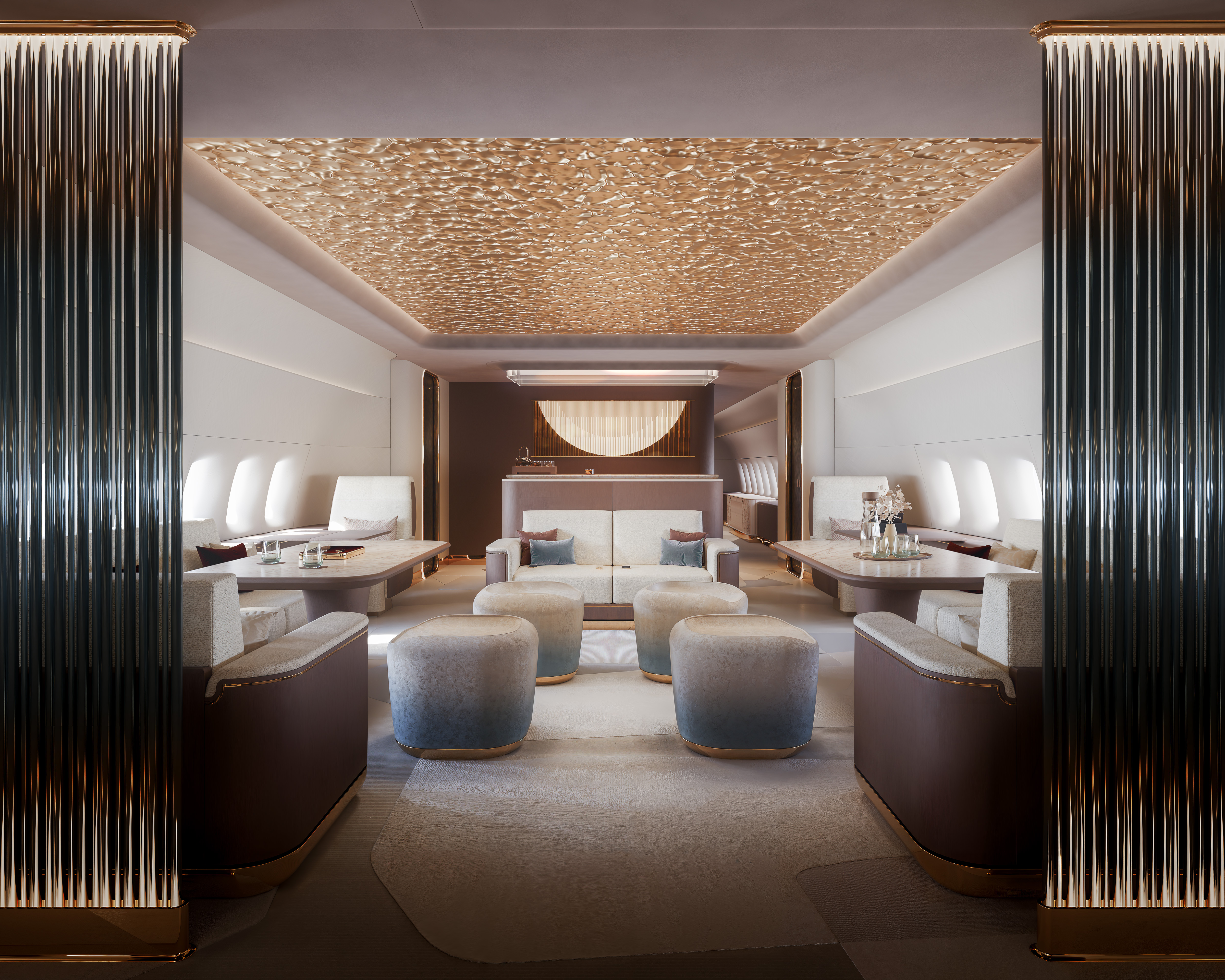 Jet Aviation Joins Art Basel in Basel As Show Partner - Jet Aviation Design Studio VIP Aircraft Cabin Concept